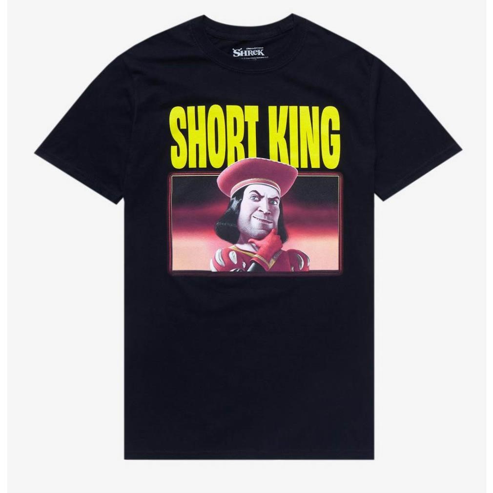 Shrek lord farquaad short king shirt