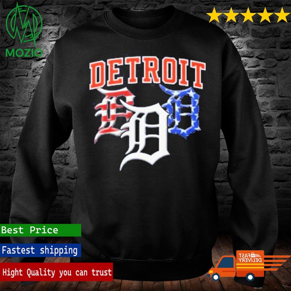 Detroit 4th of July 2023 Tigers shirt, hoodie, sweater, long