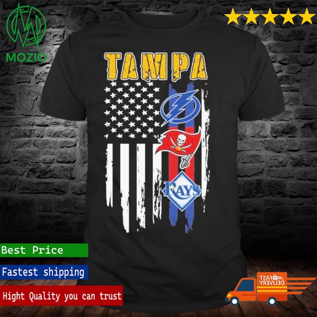Tampa Bay Lightning Buccaneers Rays 4th July Shirt - Bring Your