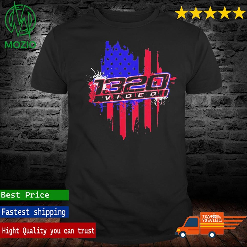 Official 1320video American Flag T-Shirt
