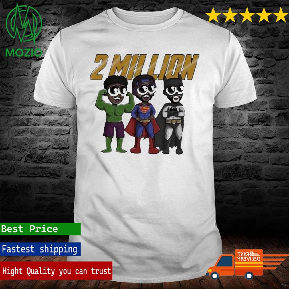 Official 2 Million Subscribers T Shirt