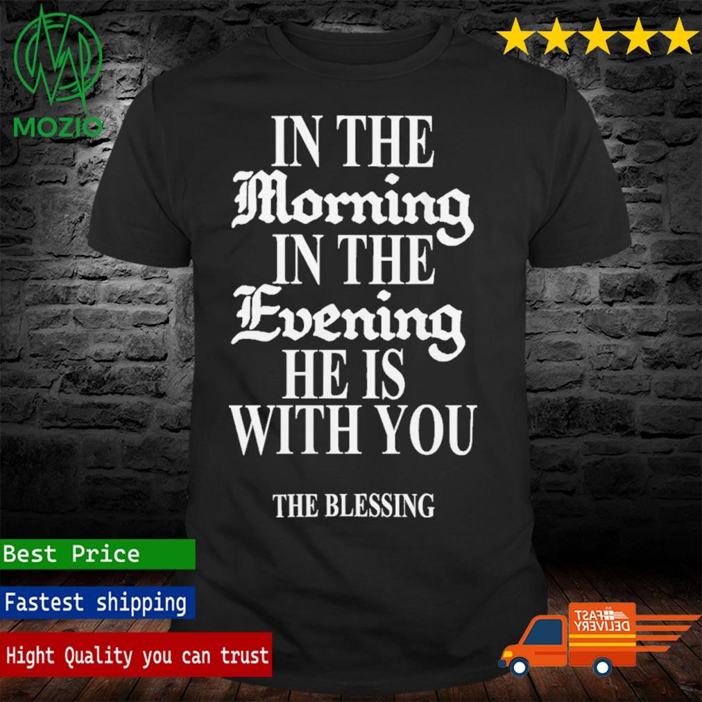 Official elevation Worship Merch Blessing Lyrics Green Shirt