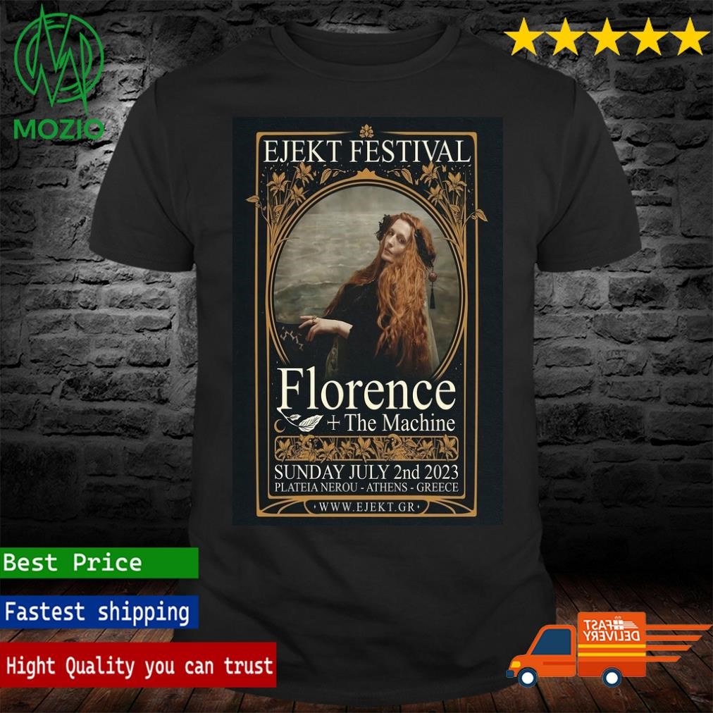 Official florence And The Machine July 2 2023 Νerou Square, Faliro Poster Shirt