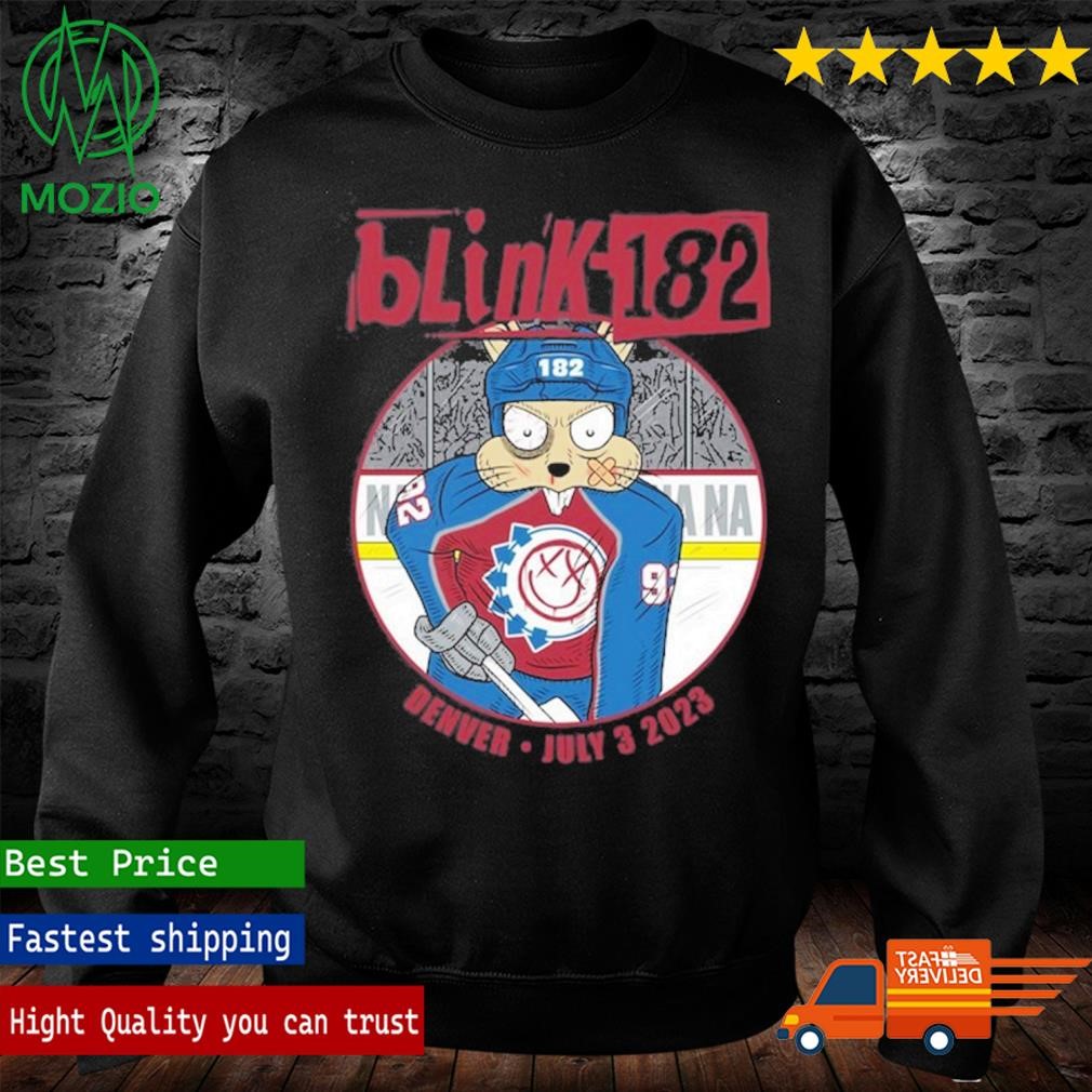 Colorado Avalanche Blink 182 X shirt, hoodie, sweater, long sleeve