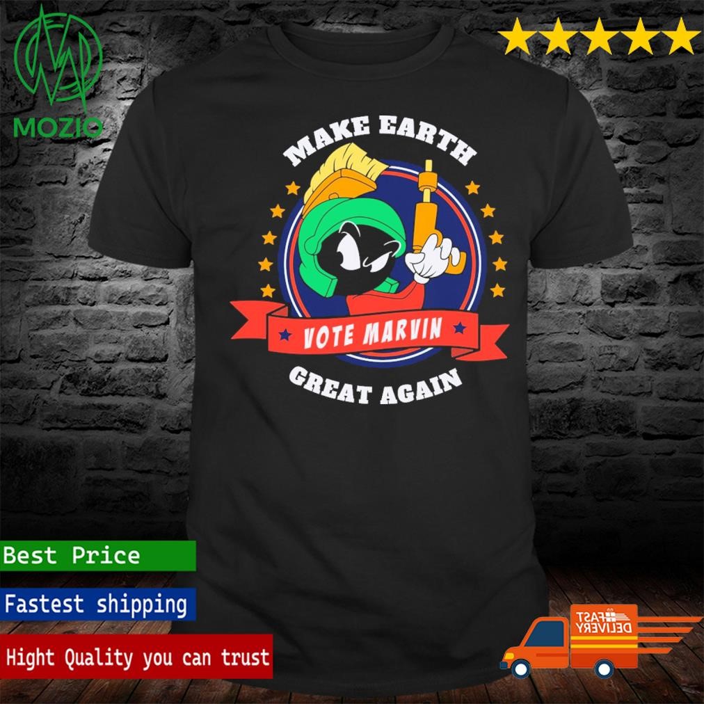 Official make Earth Vote Marvin Great Again Shirt
