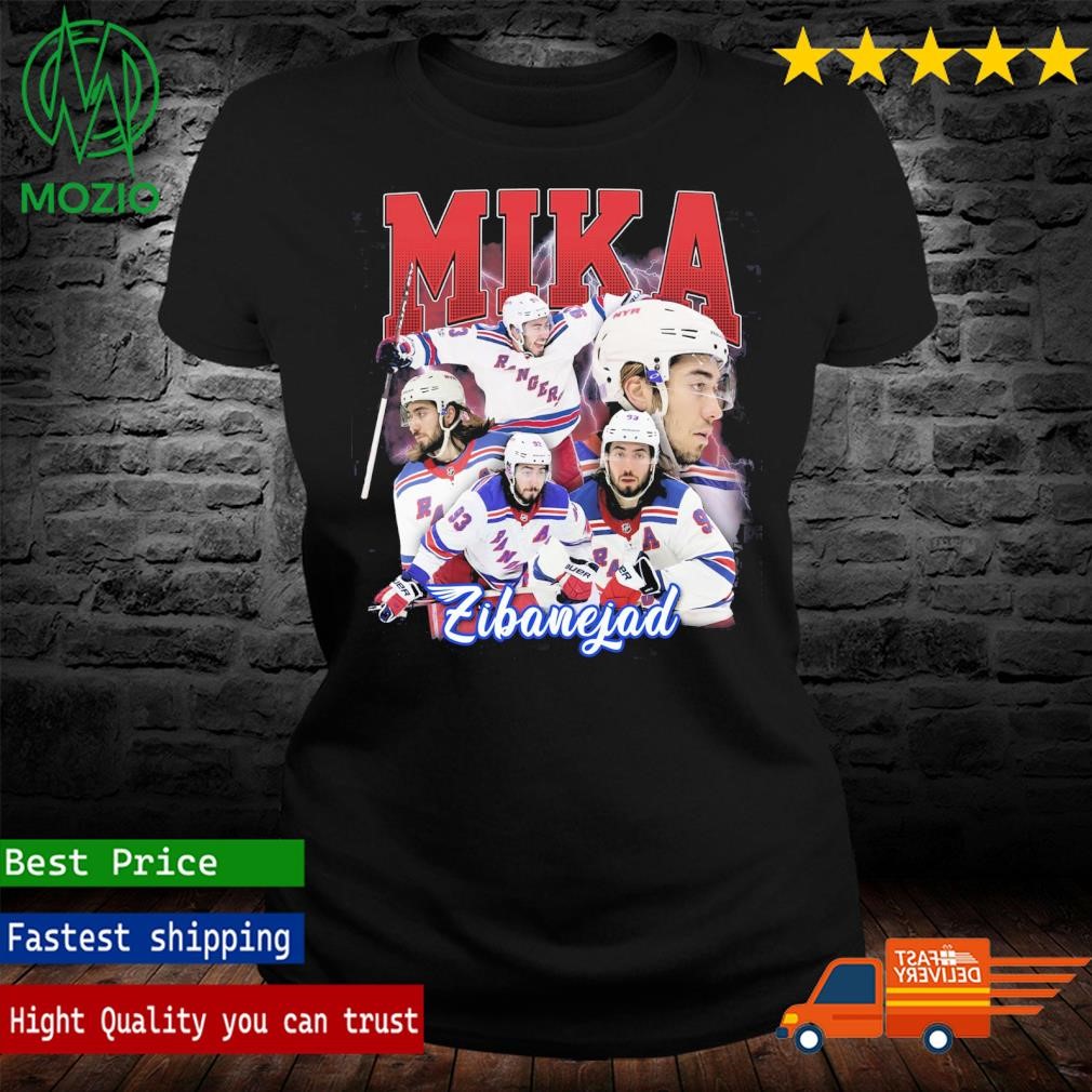 mika Zibanejad New York Rangers T-shirt