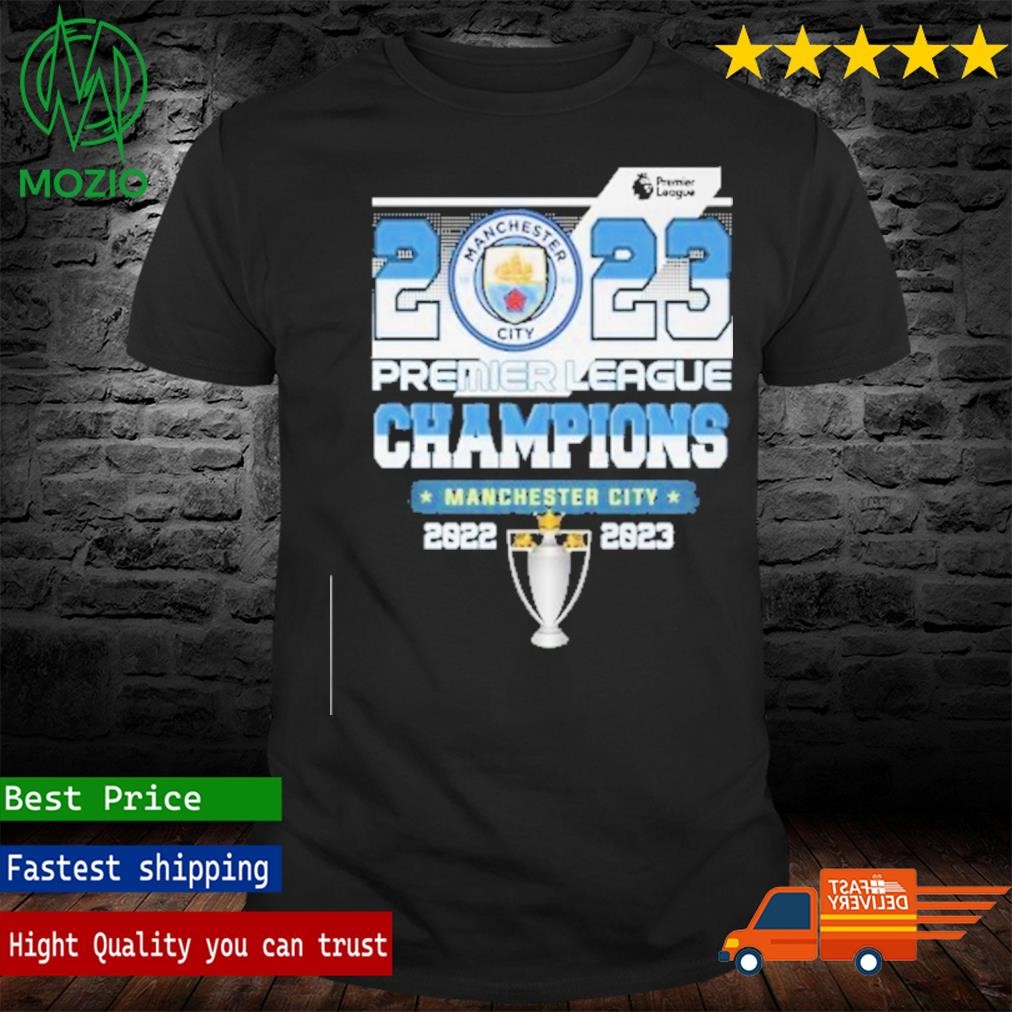 Official premier Legend Champions 2022-2023 Manchester City Shirt