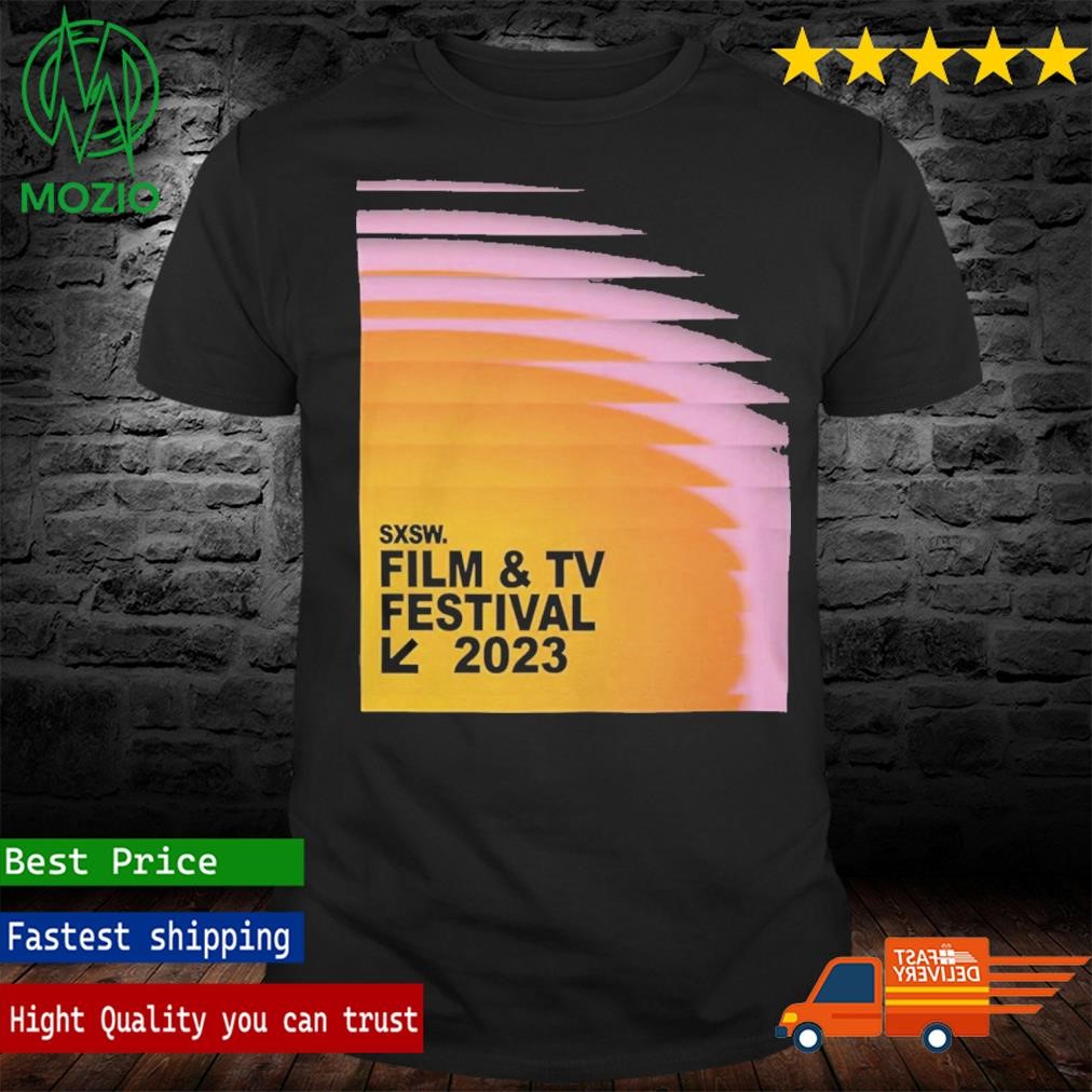 Official sXSW Merch 2023 Film & TV Festival Logo Shirt