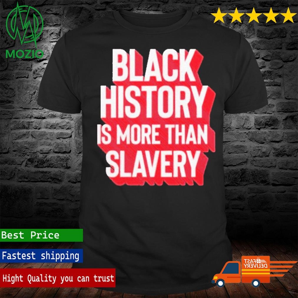 Official slavery did not benefit black people T-shirt