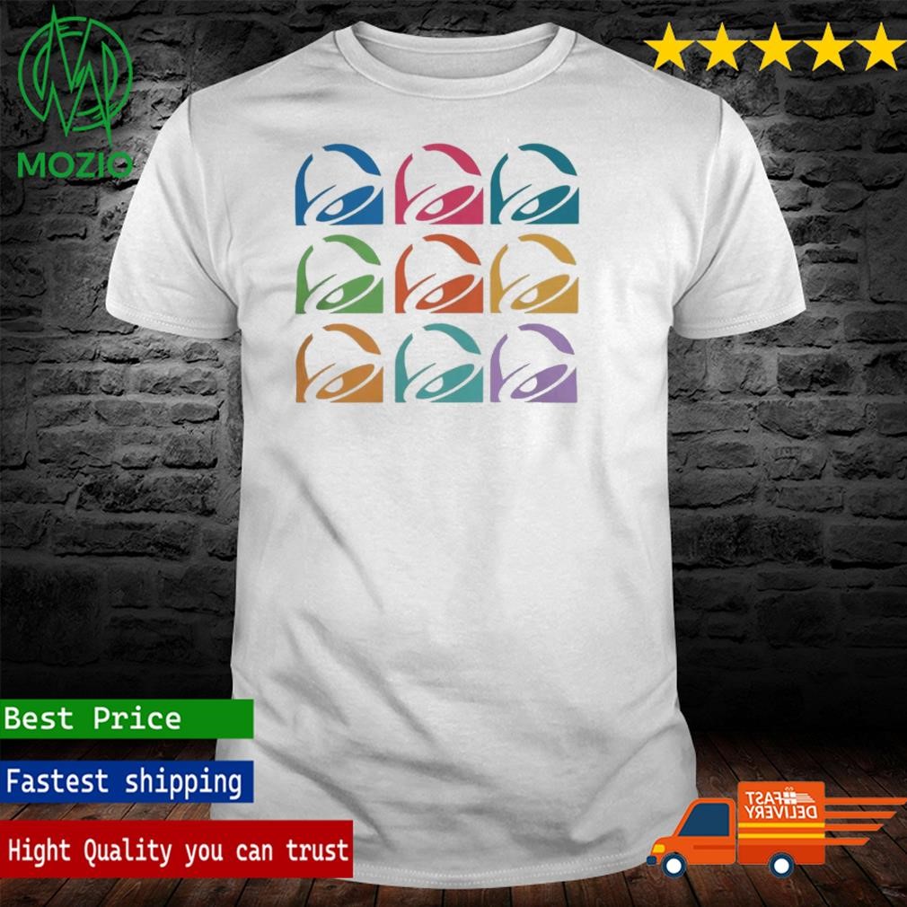 Official taco Bell Merch Taco Bell Colorful Logo Shirt