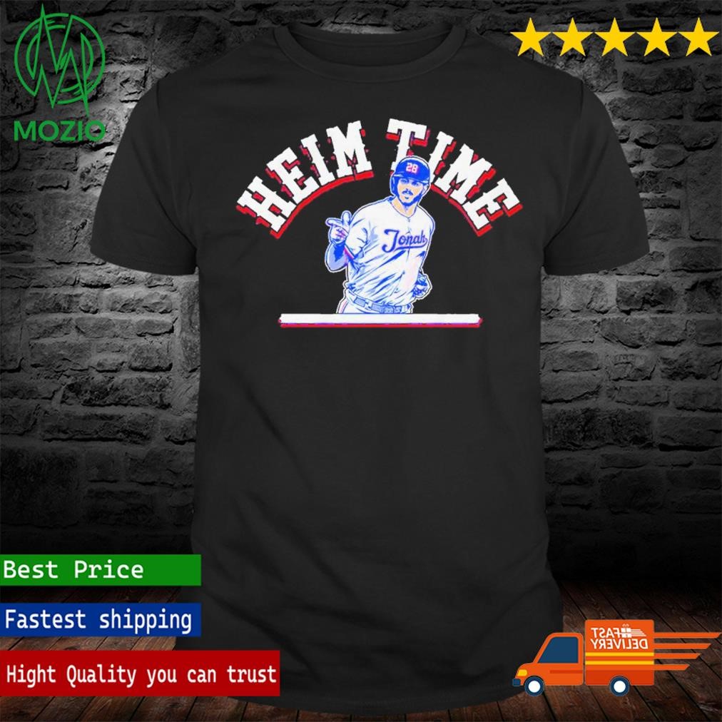 Official texas Rangers Jonah Heim #28 Time Shirt