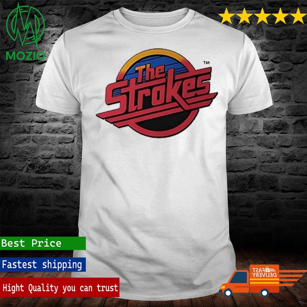 Official the Strokes Og Red Logo Shirt
