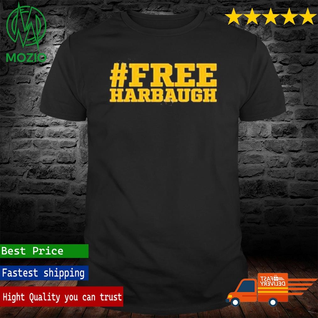 Official wolverine Chronicle Free Jim Harbaugh T Shirt