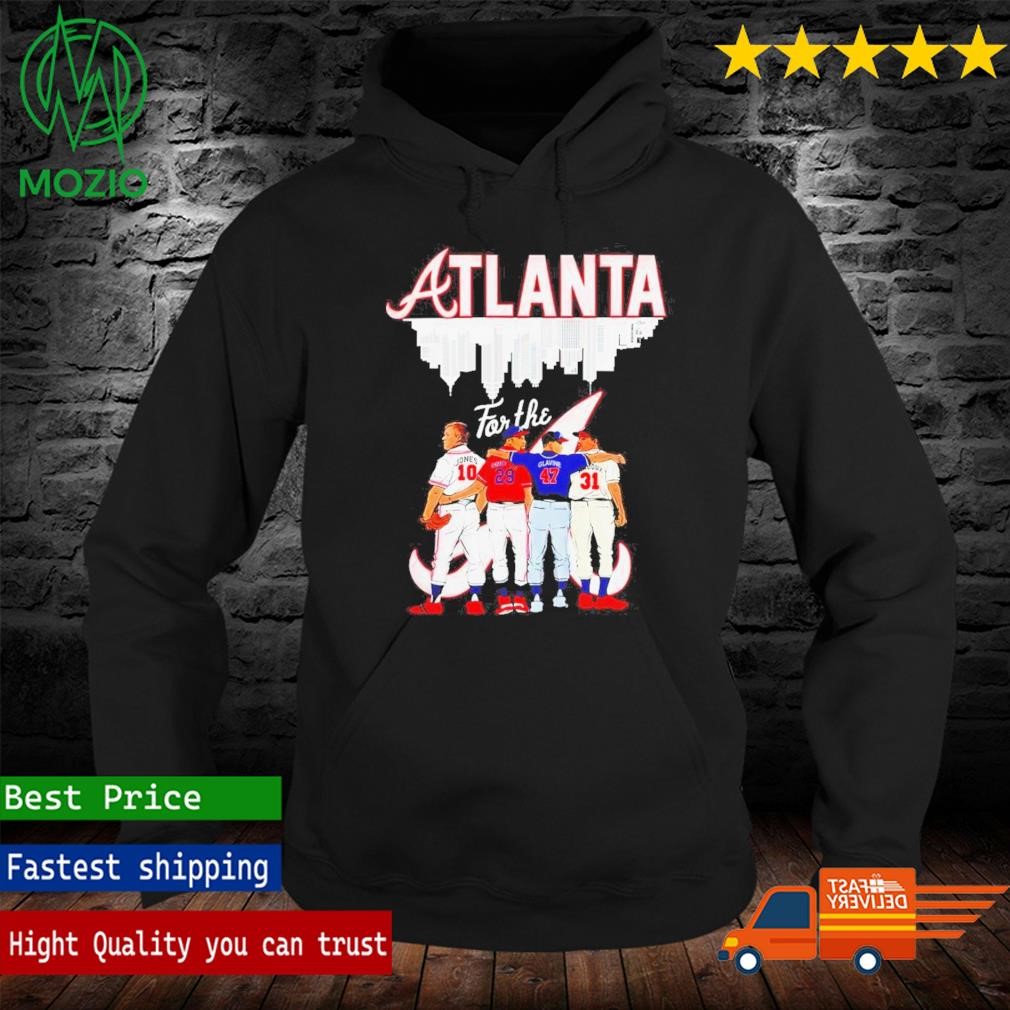 atlanta braves vintage hoodie