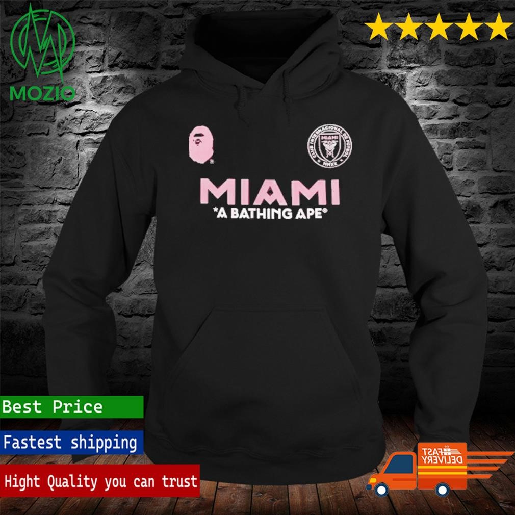 BAPE x Inter Miami CF Camo Shirt, hoodie, sweater, long sleeve and