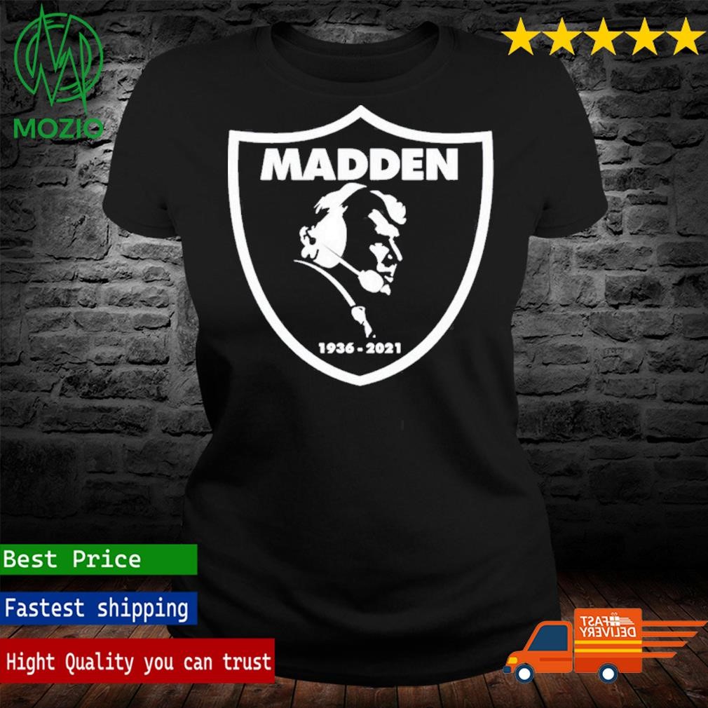 john madden raiders t shirt