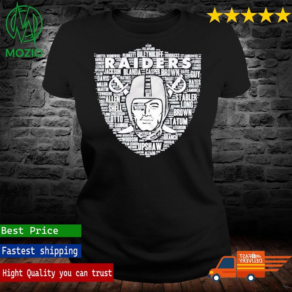 3xl raiders shirt
