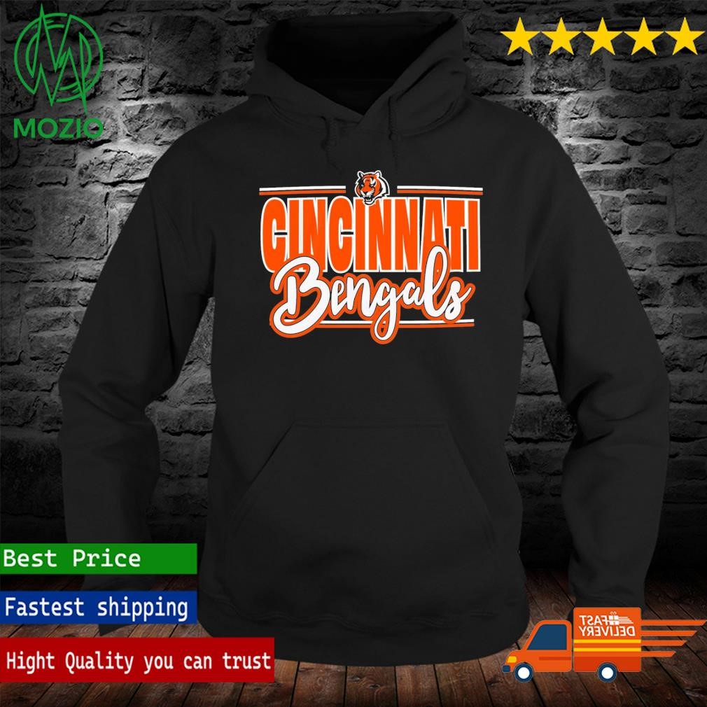 New Era Little Kids' Cincinnati Bengals Script Shirt, hoodie, sweater, long  sleeve and tank top