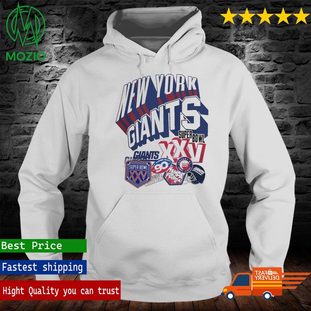 new york giants super bowl hoodie