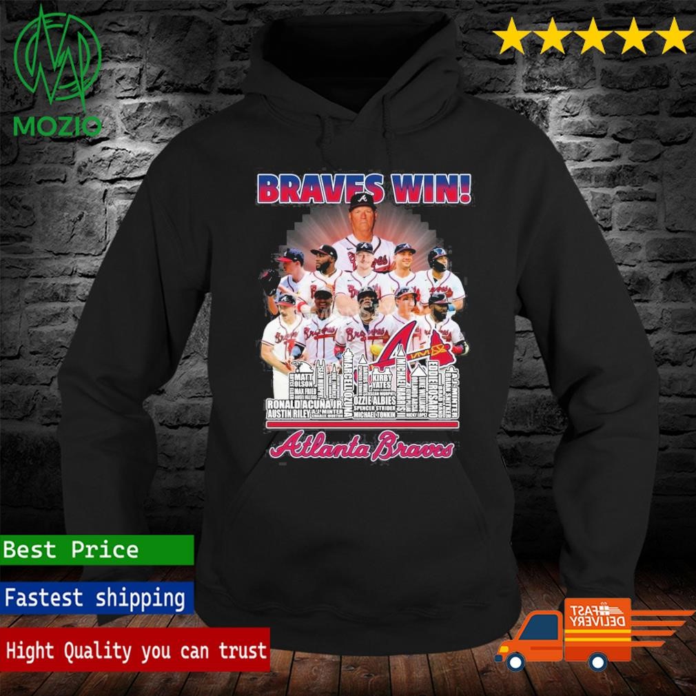 Atlanta Braves Win Players City Skyline Shirt, hoodie, sweater