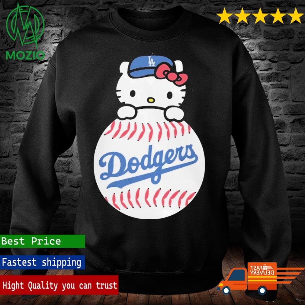 Hello Kitty Los Angeles Dodgers T-Shirt, hoodie, sweater, long