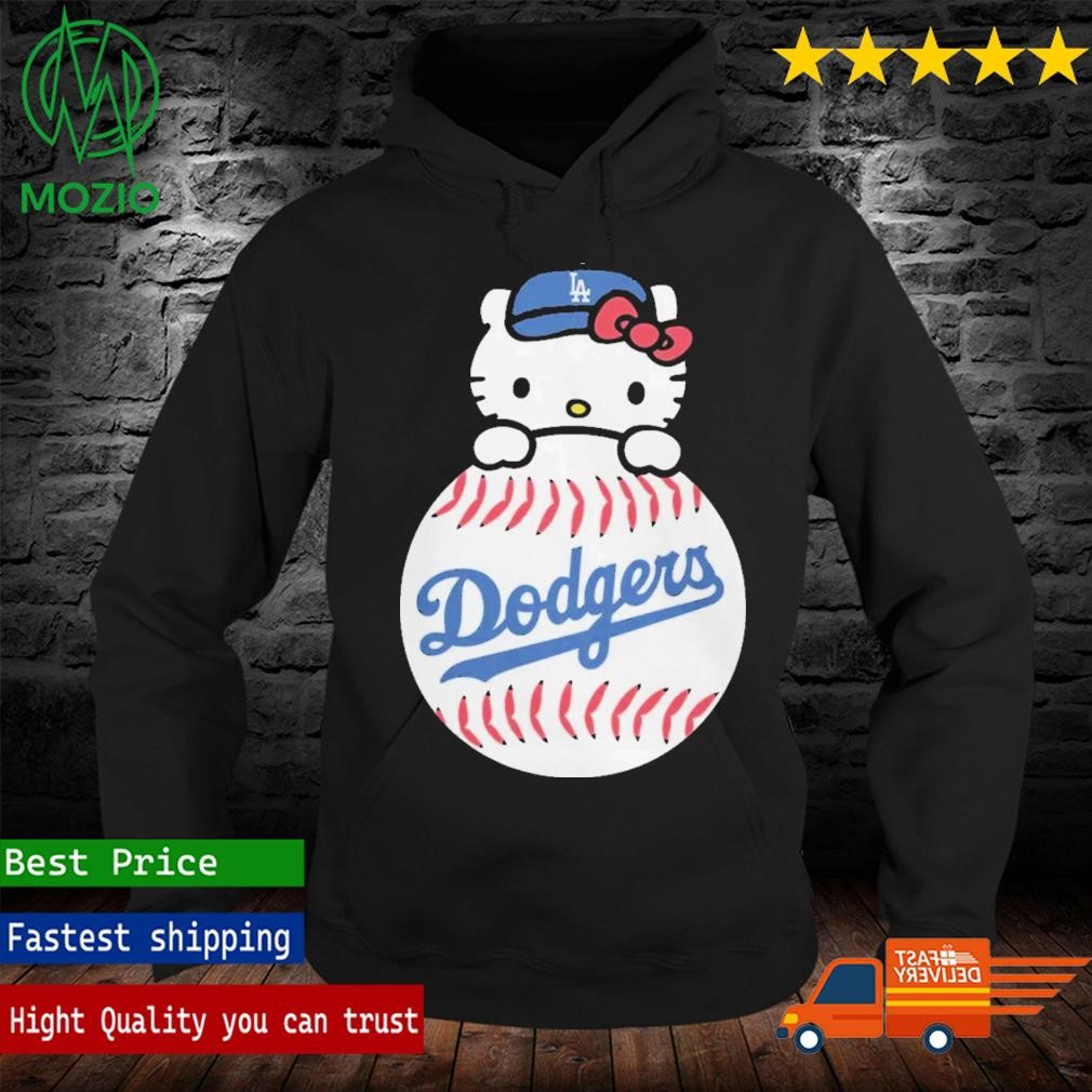 Trending hello kitty los angeles Dodgers baseball Shirt, hoodie