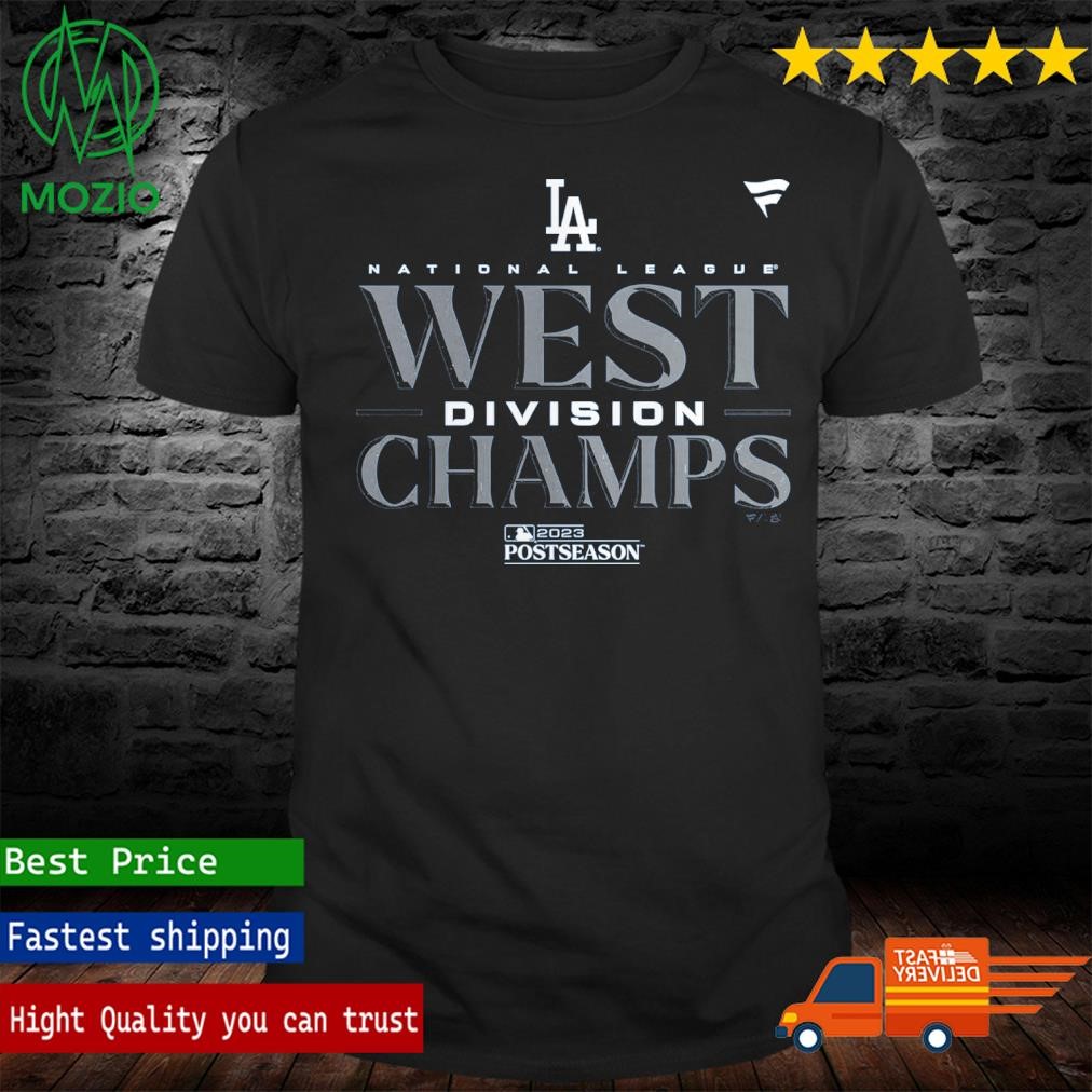 Los Angeles Dodgers Fanatics Branded 2023 NL West Division Champions Big &  Tall Locker Room T-Shirt – Royal, hoodie, sweater, long sleeve and tank top