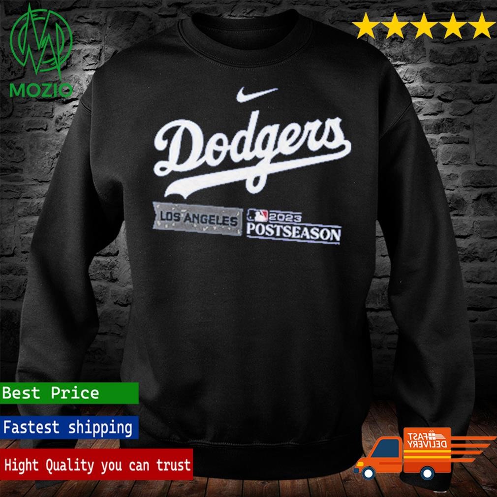 Los Angeles Dodgers Nike Royal 2023 Postseason Authentic Collection Dugout  Fleece Shirt, hoodie, sweater, long sleeve and tank top