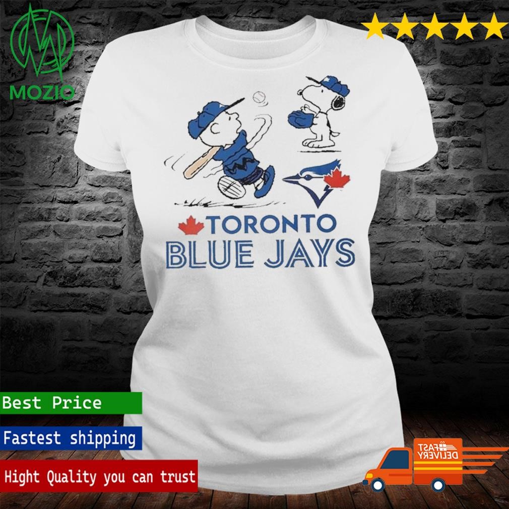 Peanuts Charlie Brown And Snoopy Playing Baseball Toronto Blue Jays T-shirt,  hoodie, sweater, long sleeve and tank top