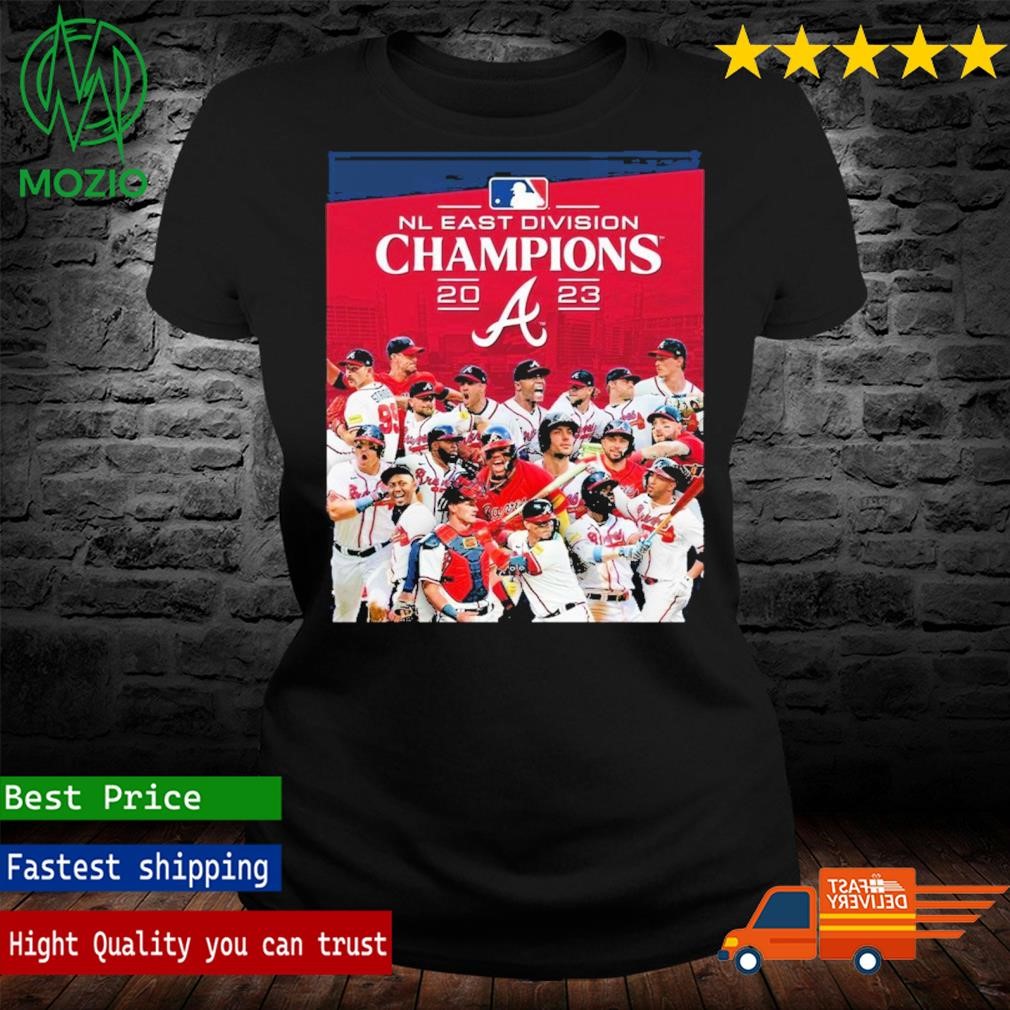 Atlanta Braves 2023 NL East Division Champions Shirt