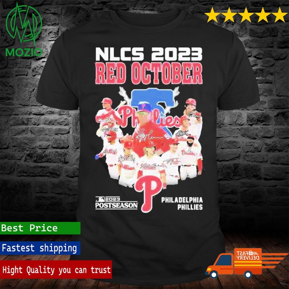 Nlcs 2023 Red October 2023 Postseason Philadelphia Phillies T