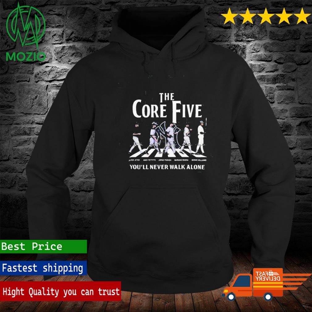 New York Yankees The Core Five Abbey Road Signatures Shirt, hoodie,  sweater, long sleeve and tank top