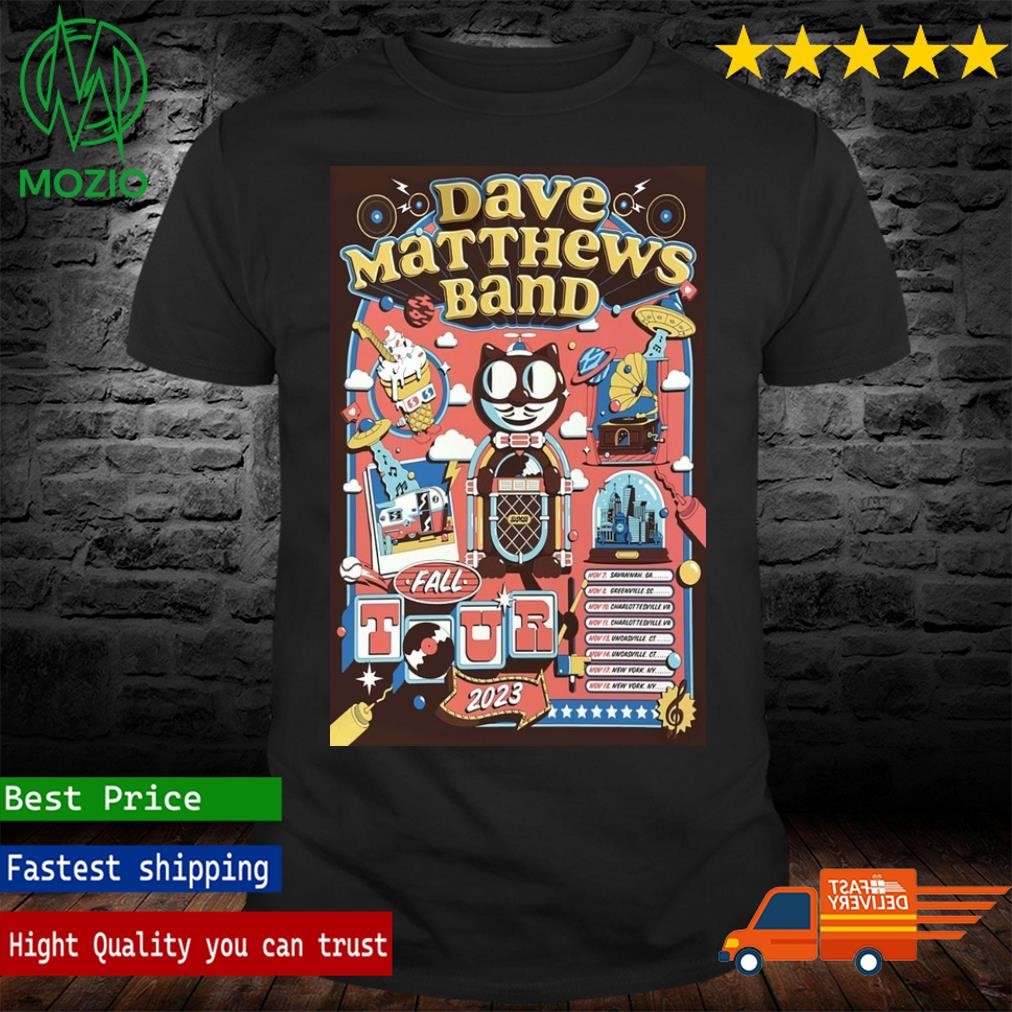 2023 Dave Matthews Band Event Tour November Poster Shirt