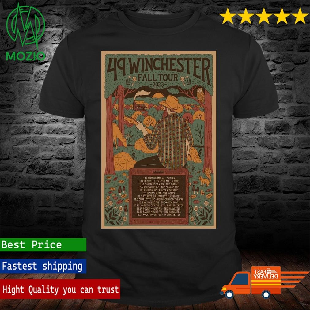49 Winchester Fall Tour 2023 American Poster Shirt