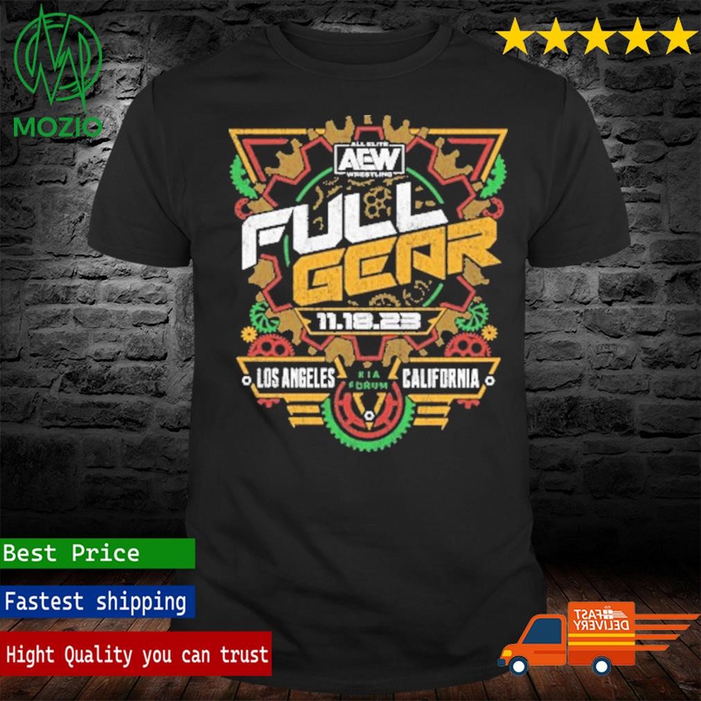 All Elite Wrestling AEW Full Gear 2023 Logo Shirt