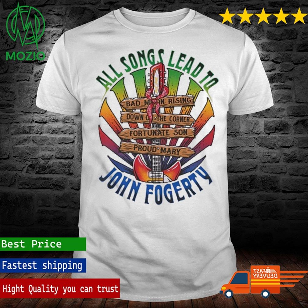 All Songs Lead To Fogerty Raglan Shirt