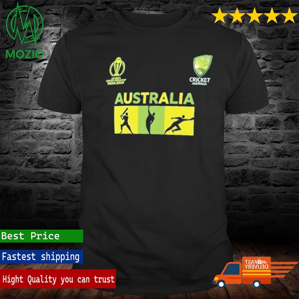 Australia Cricket World Cup Team Graphic T-Shirt