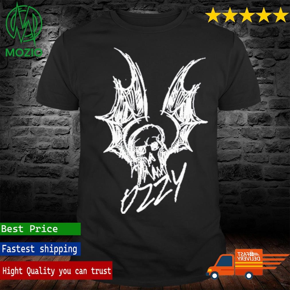 Bat Sketch Ozzy Osbourne Shirt