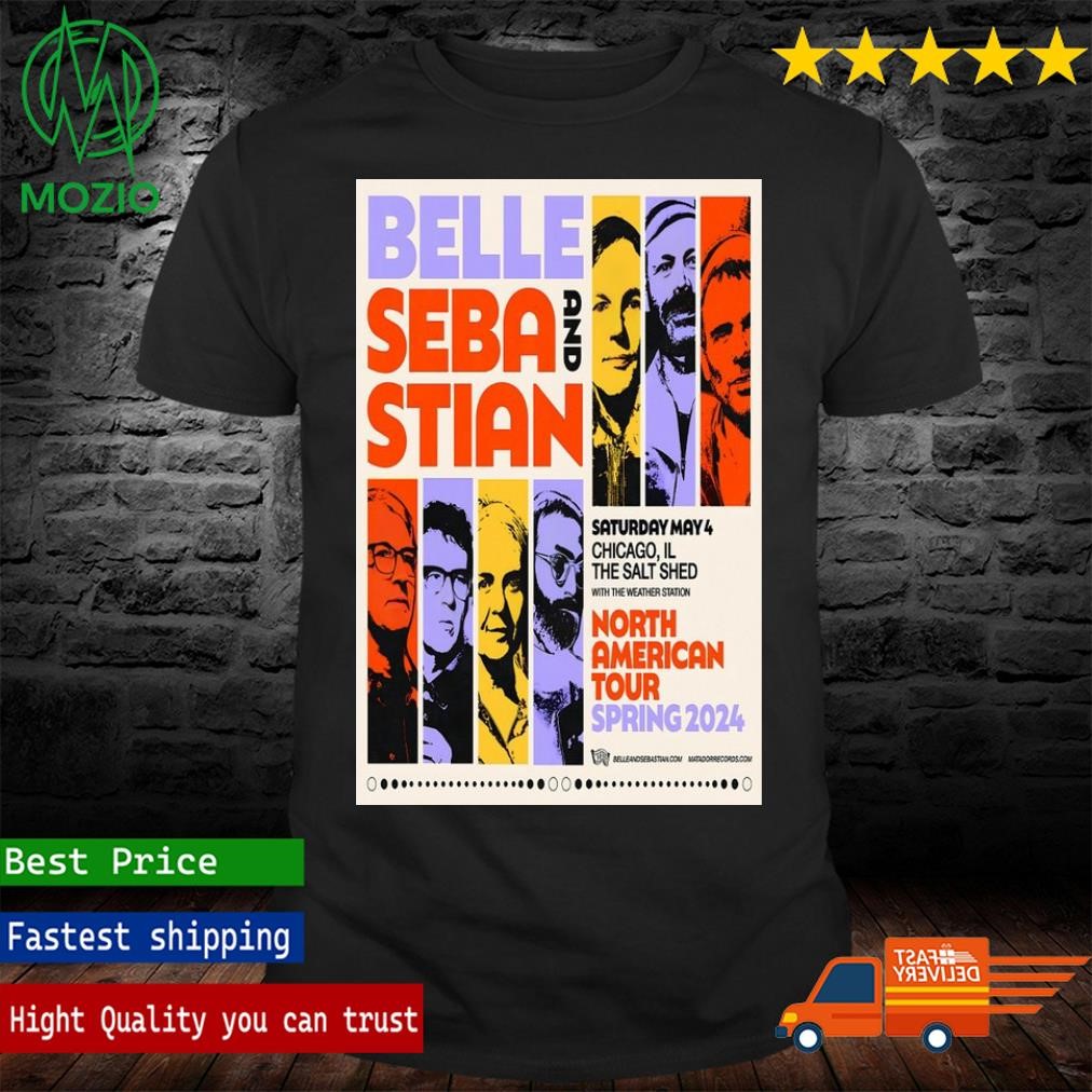 Belle And Sebastian At The Salt Shed In Chicago, IL May 4 2024 Poster Shirt