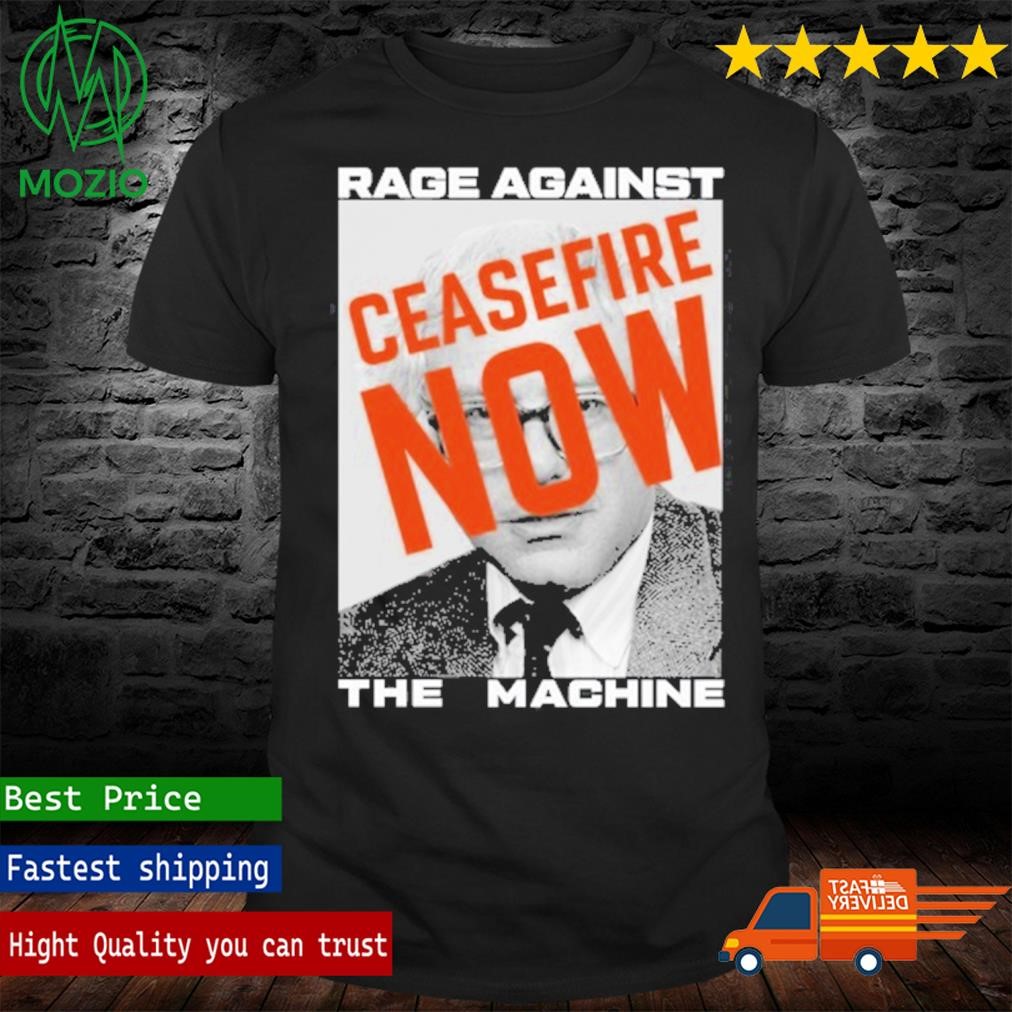 Bernie Sanders Rage Against The Machine Ceasefire T Shirt
