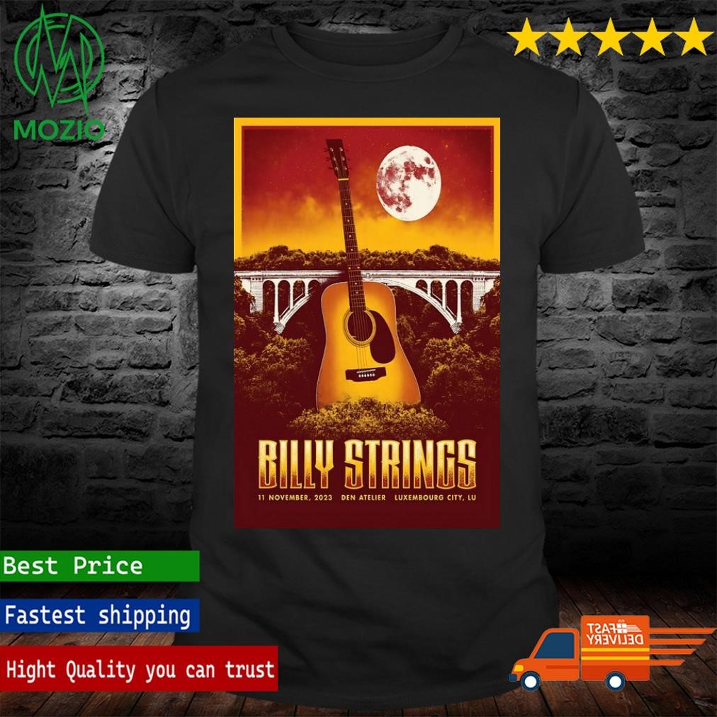 Billy Strings Luxembourg City, LU 11th Nov, 2023 Show Poster Shirt