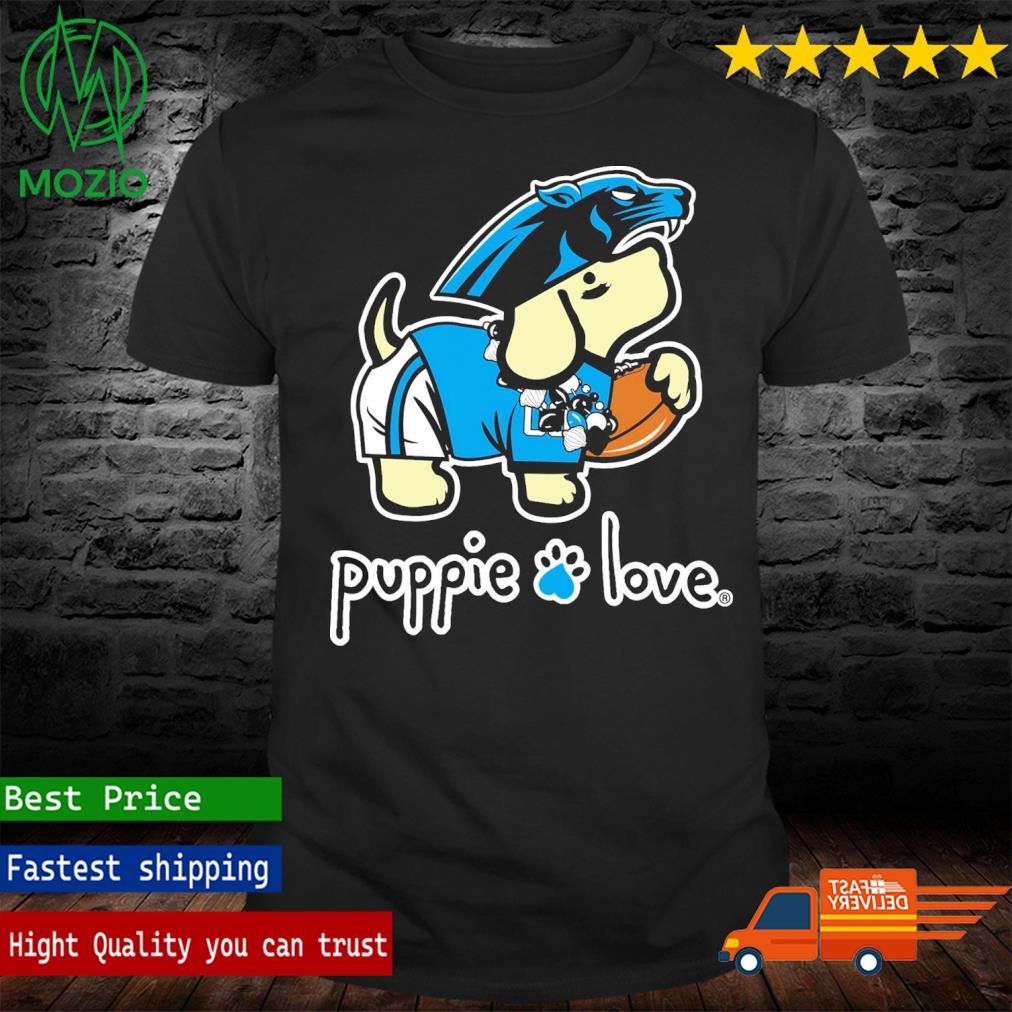 Black And Blue Mascot Put Puppie Love Shirt