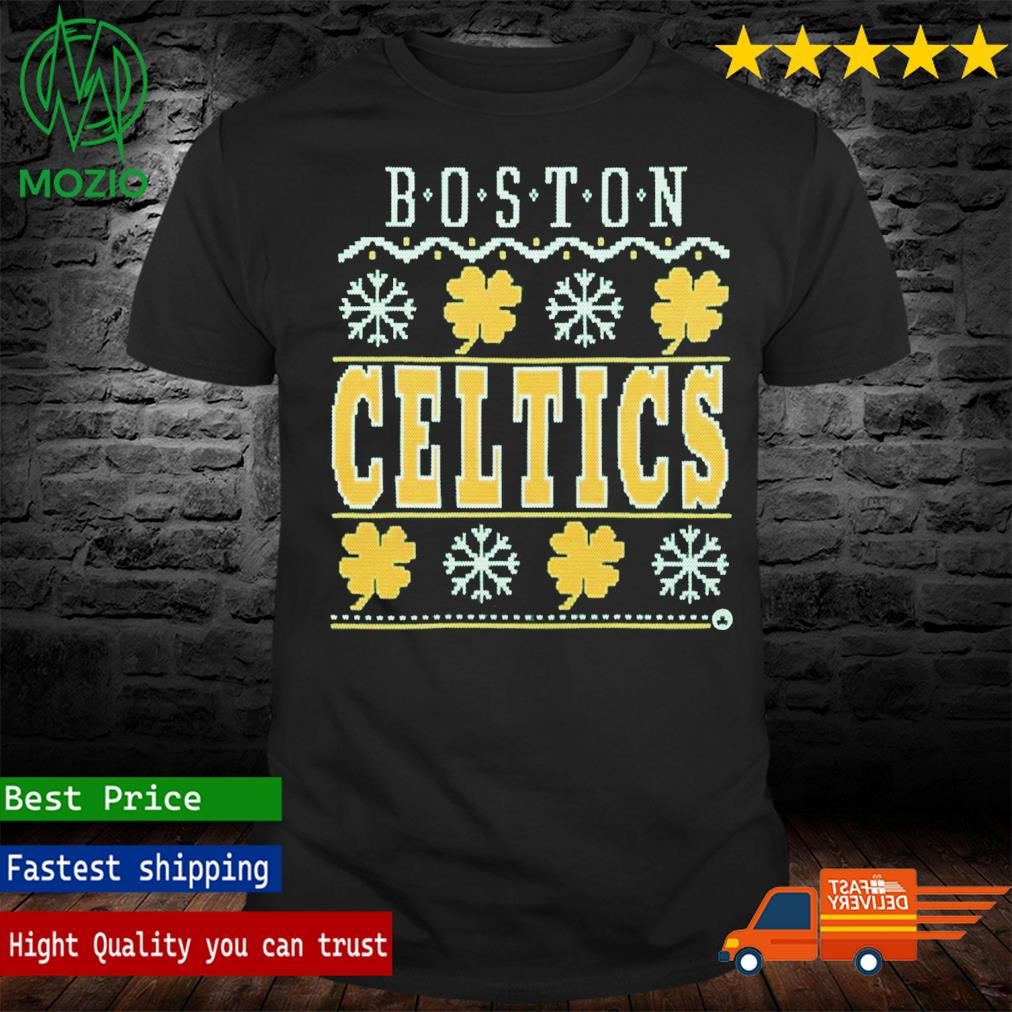 Boston Celtics Holiday Ugly Christmas Sweater