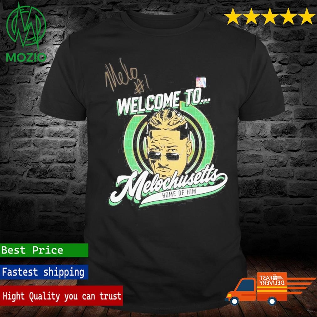Carmelo Hayes Autographed & Inscribed Welcome To Melochusetts T-Shirt