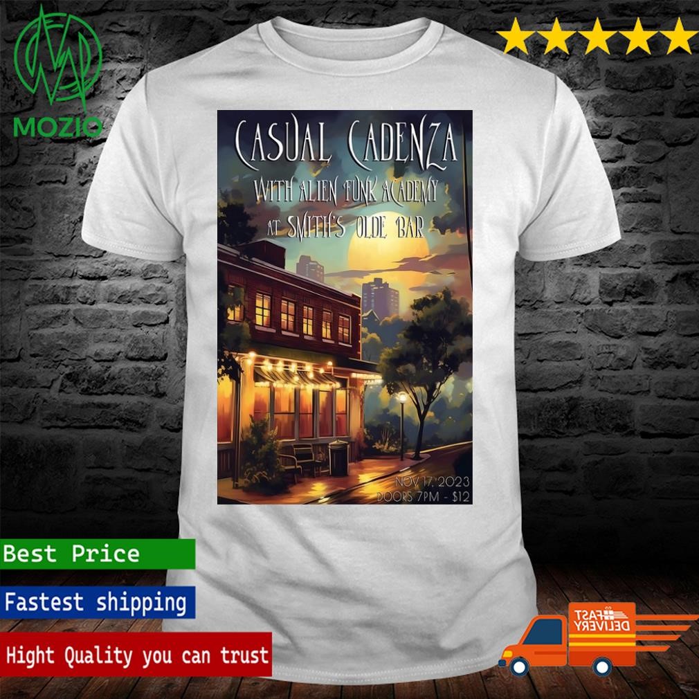 Casual Cadenza Center Stage Atlanta Tour Casual Cadenza Nov 2023 Poster Shirt