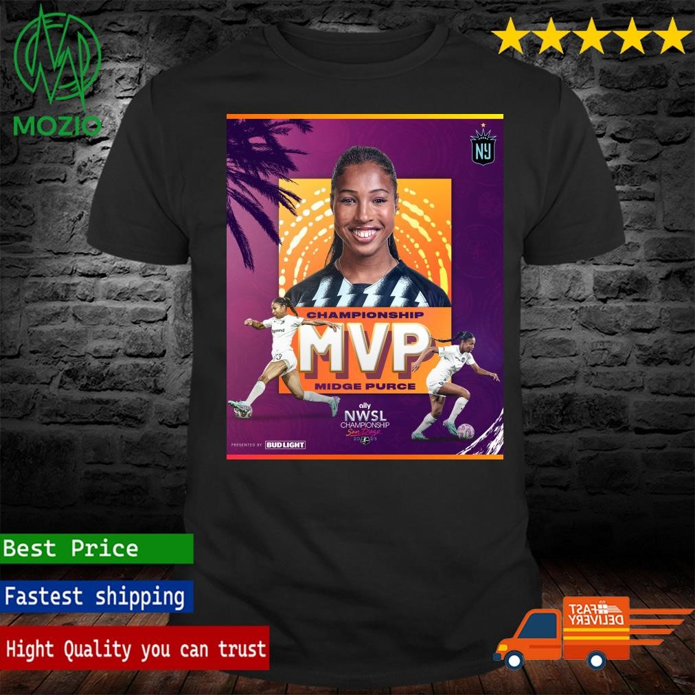 Championship MVP Midge Purce Ally NWSL Poster Shirt