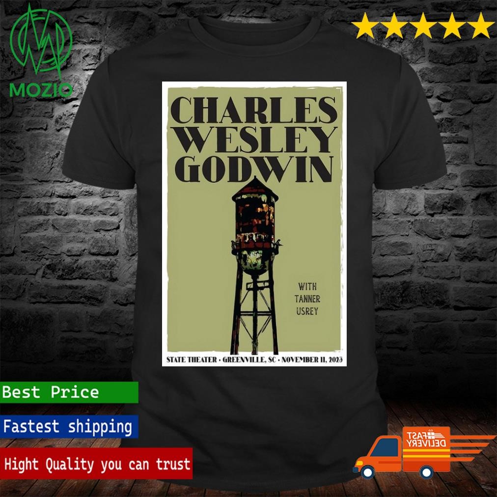 Charles Wesley Godwin Nov 11th, 23 Greenville, North Carolina Tour Poster Shirt