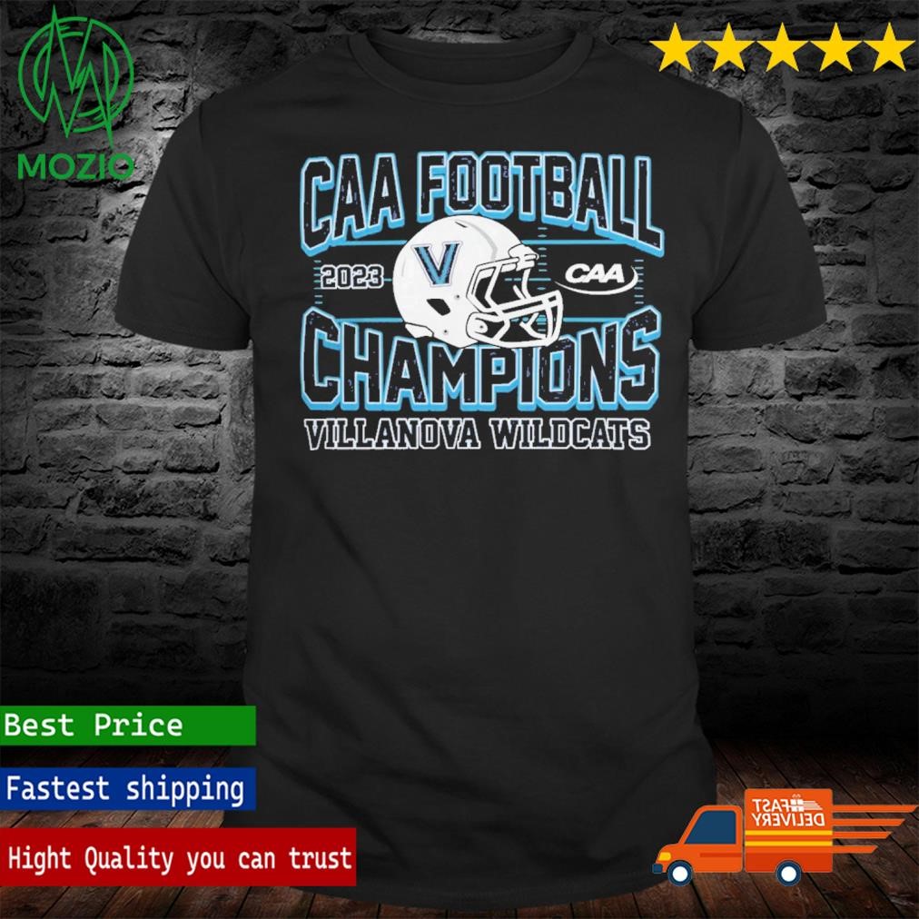 Coastal Athletic Football Champion Villanova Wildcats 2023 Shirt