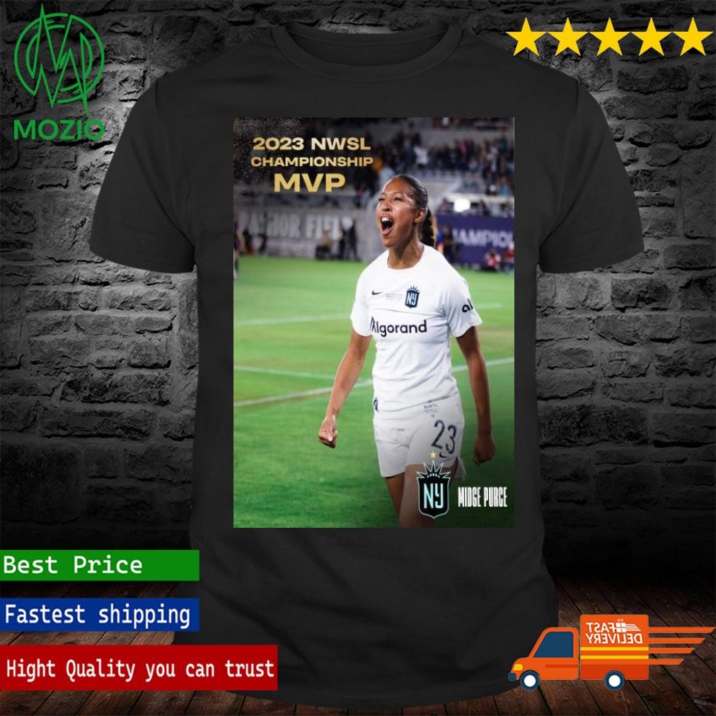 Congrats NJ NY Gotham FC Midge Purce Is The 2023 NWSL Championship MVP Home Decor Poster Shirt