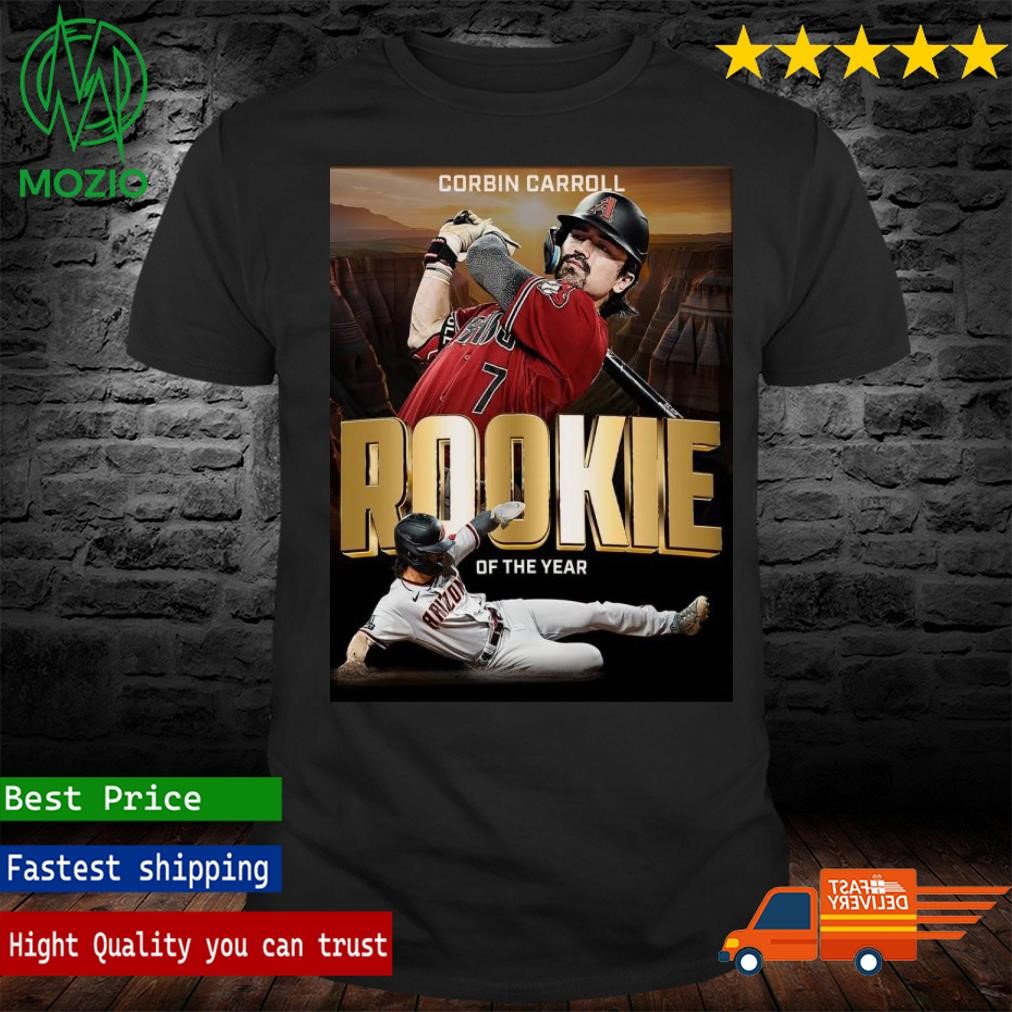 Congratulations To Corbin Carroll Is The 2023 National League Rookie Of The Year Poster Shirt